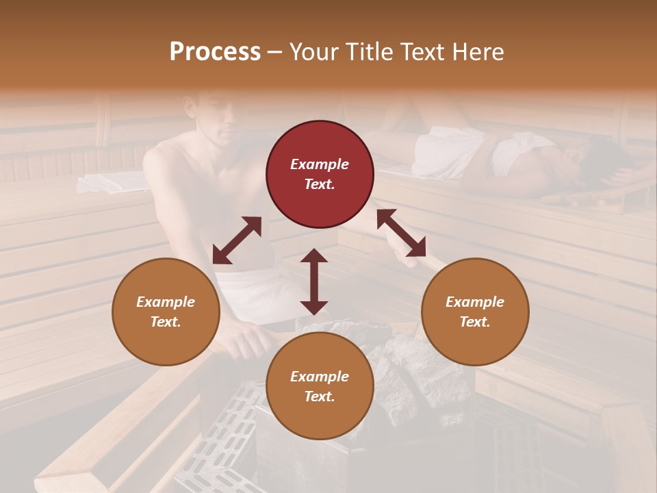 Tropical Beauty Wet PowerPoint Template