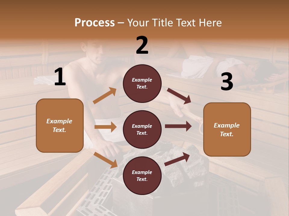 Tropical Beauty Wet PowerPoint Template