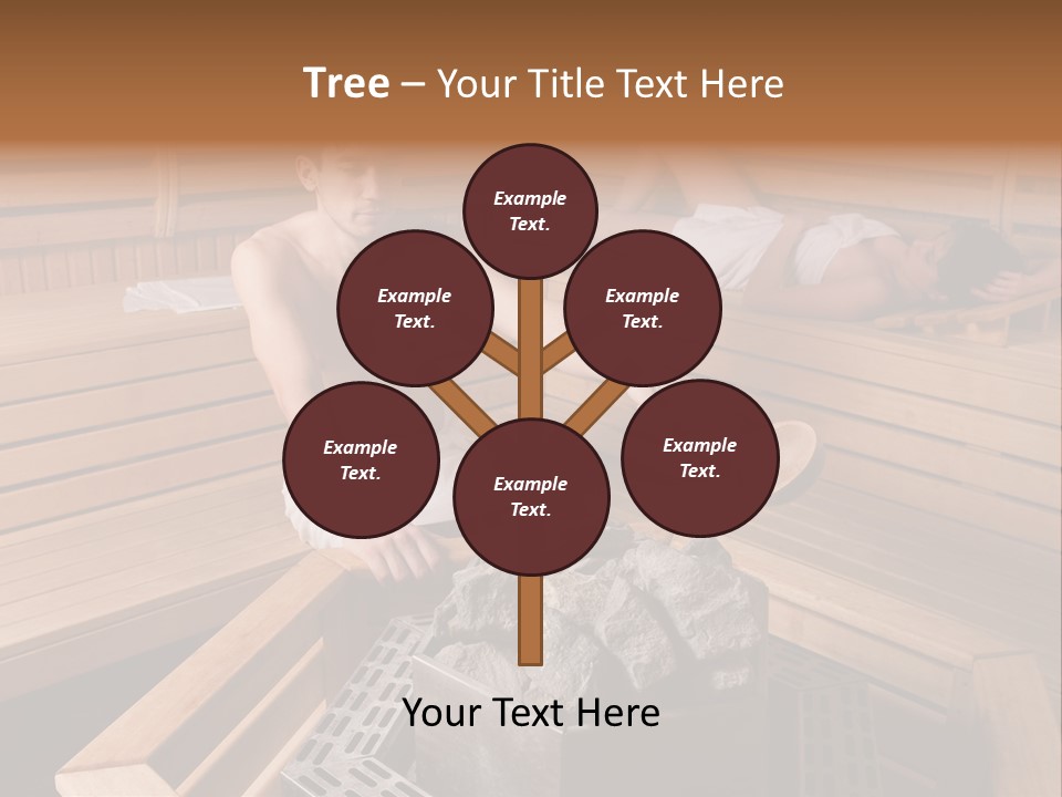 Tropical Beauty Wet PowerPoint Template