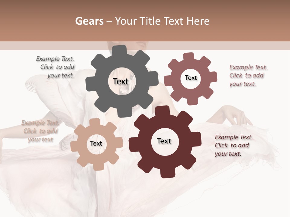 Wind Space Pink PowerPoint Template