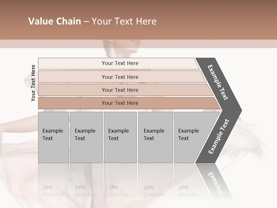 Wind Space Pink PowerPoint Template