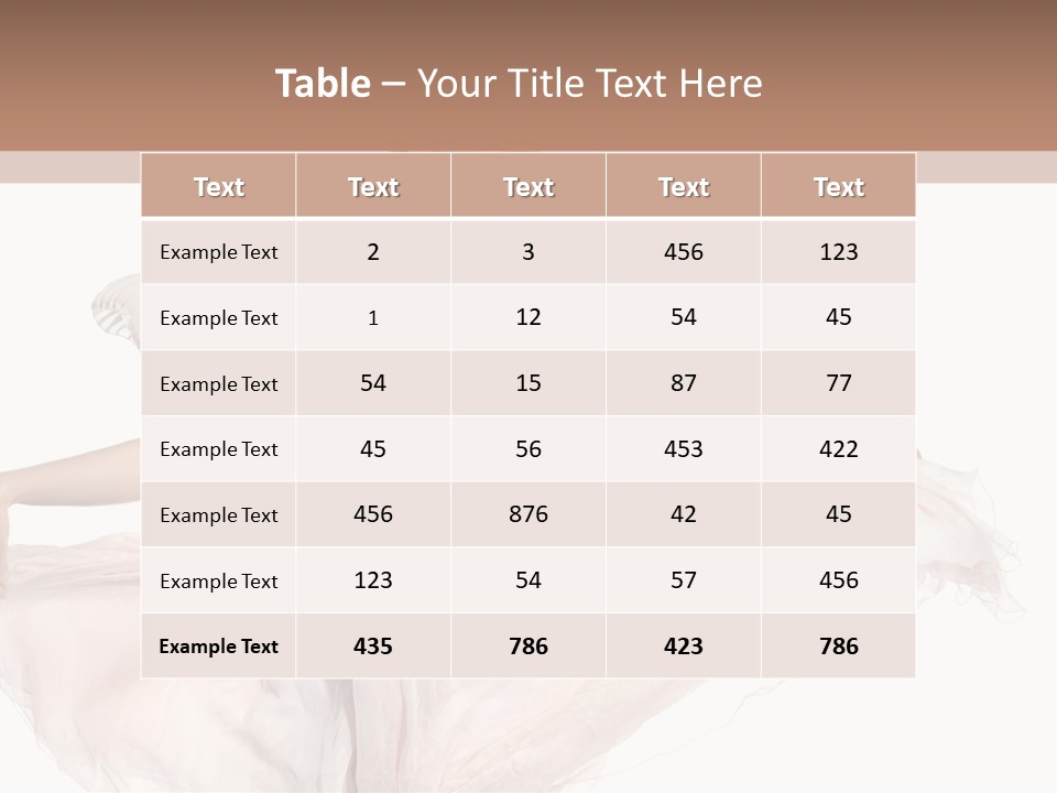 Wind Space Pink PowerPoint Template