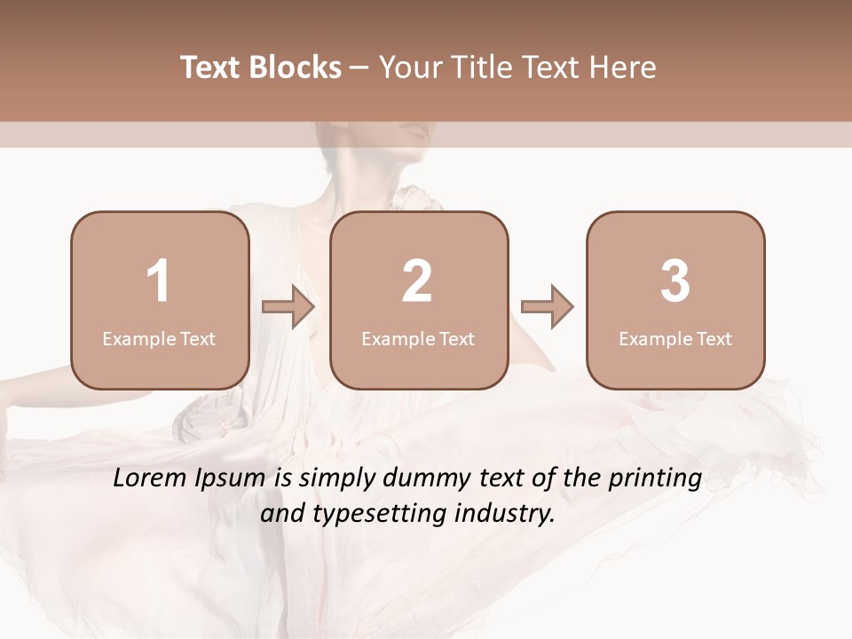 Wind Space Pink PowerPoint Template