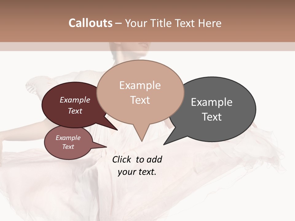 Wind Space Pink PowerPoint Template