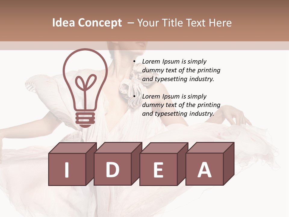 Wind Space Pink PowerPoint Template