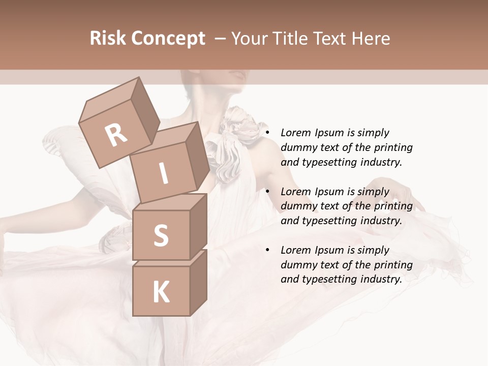 Wind Space Pink PowerPoint Template