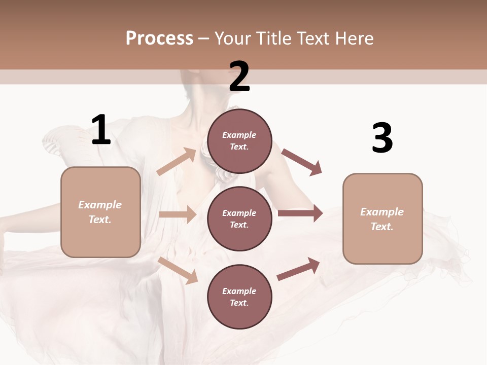 Wind Space Pink PowerPoint Template