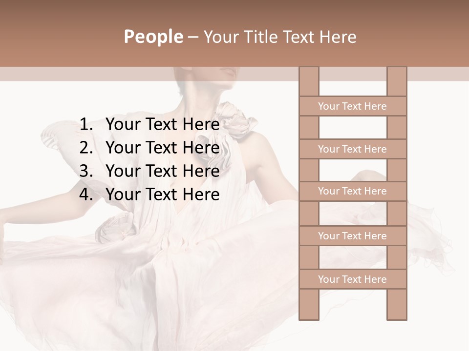 Wind Space Pink PowerPoint Template