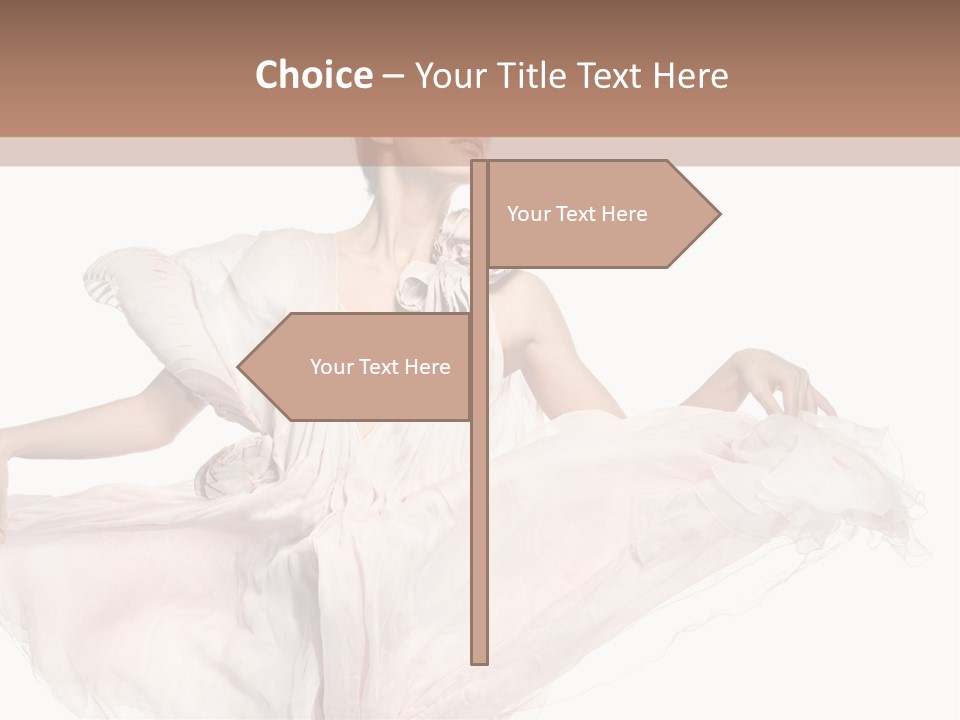 Wind Space Pink PowerPoint Template