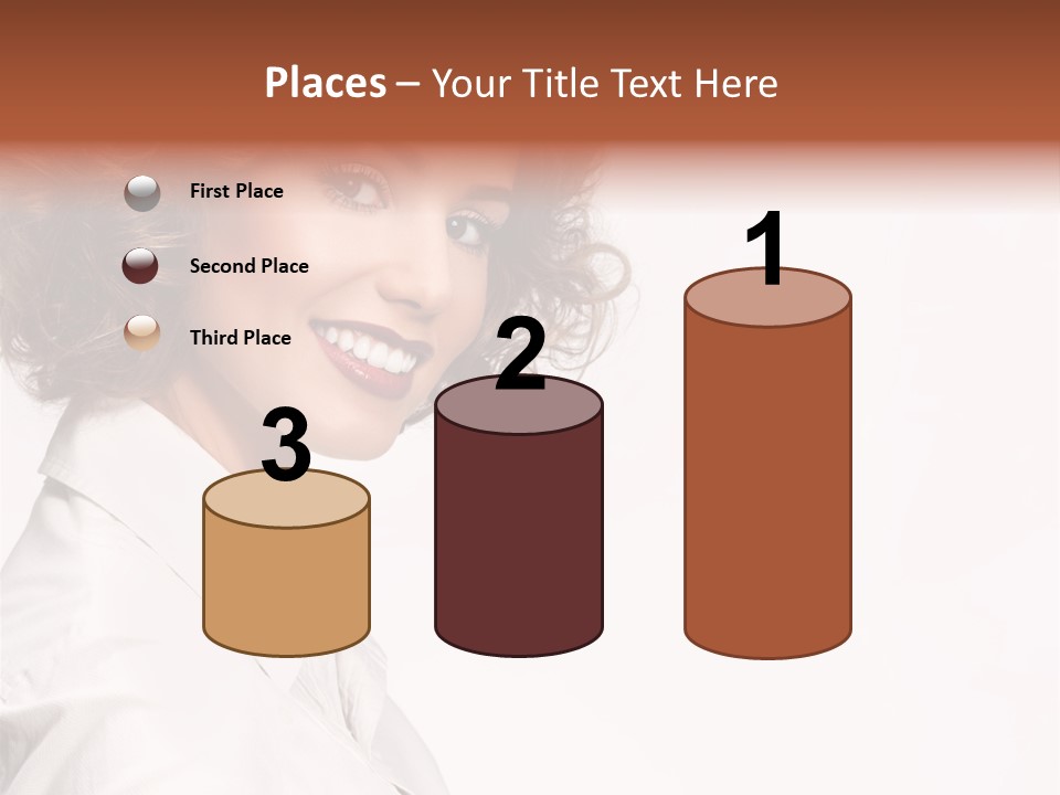 One Attractive Person PowerPoint Template