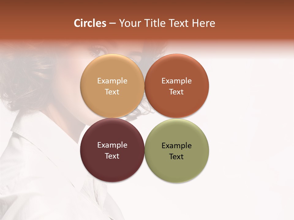 One Attractive Person PowerPoint Template