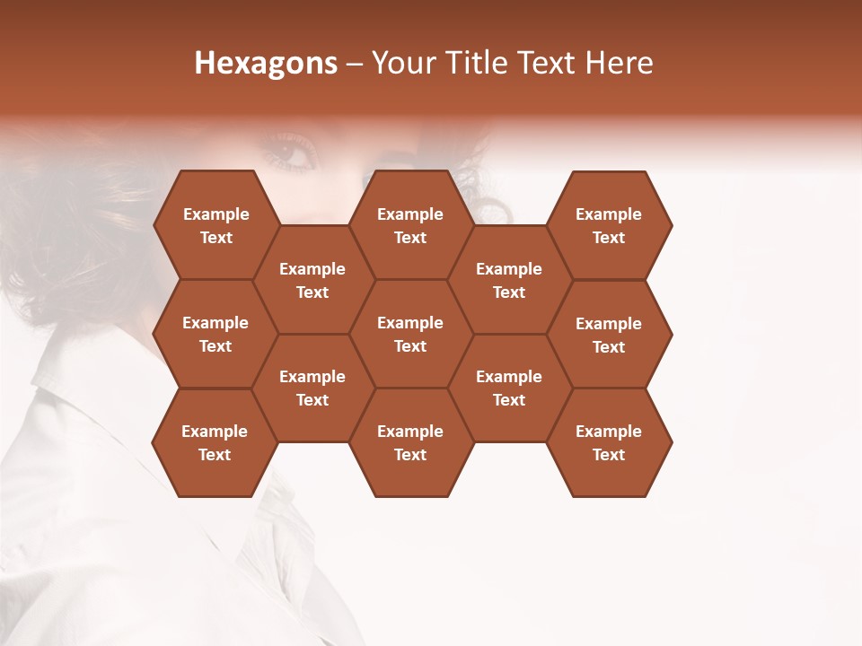 One Attractive Person PowerPoint Template