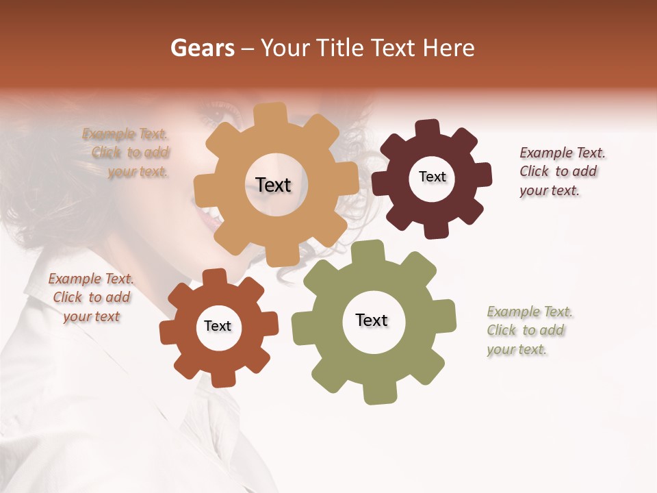 One Attractive Person PowerPoint Template