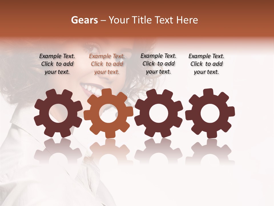 One Attractive Person PowerPoint Template