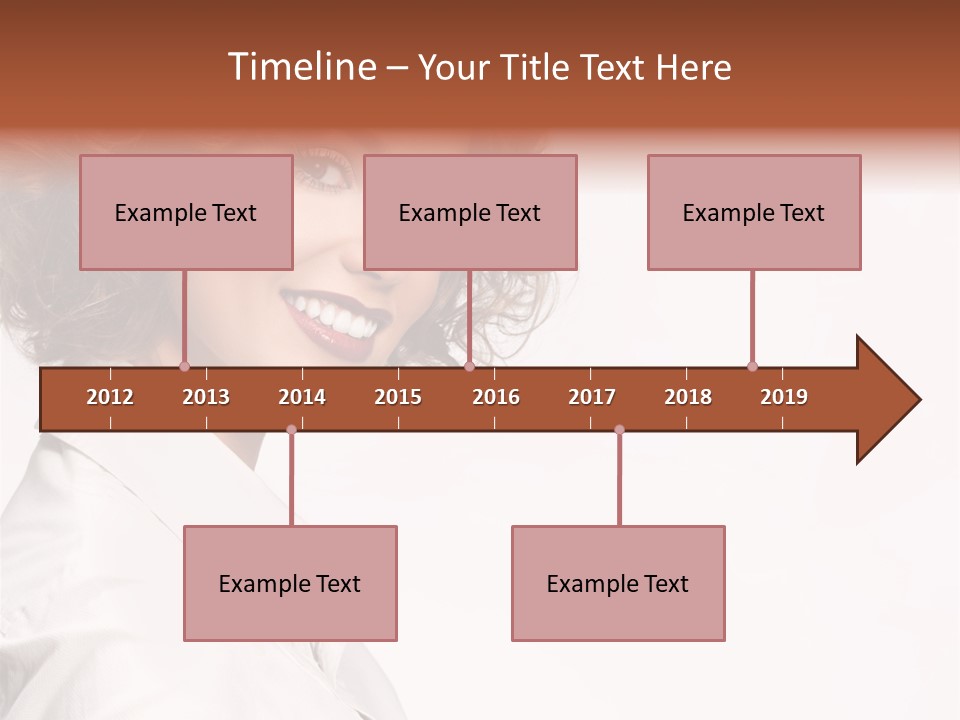 One Attractive Person PowerPoint Template