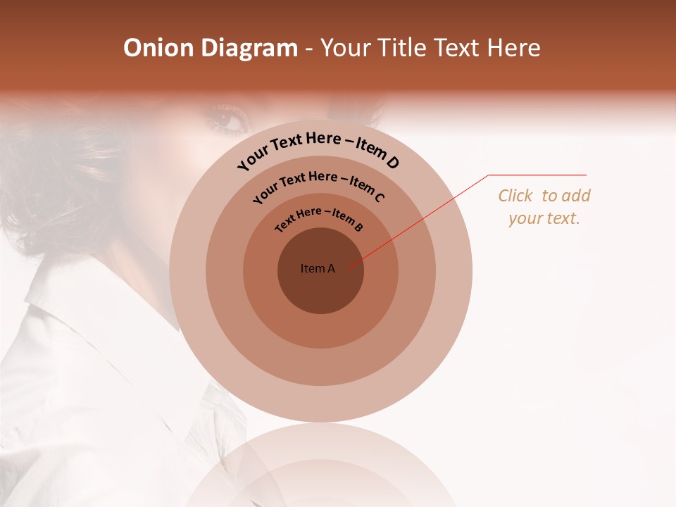 One Attractive Person PowerPoint Template