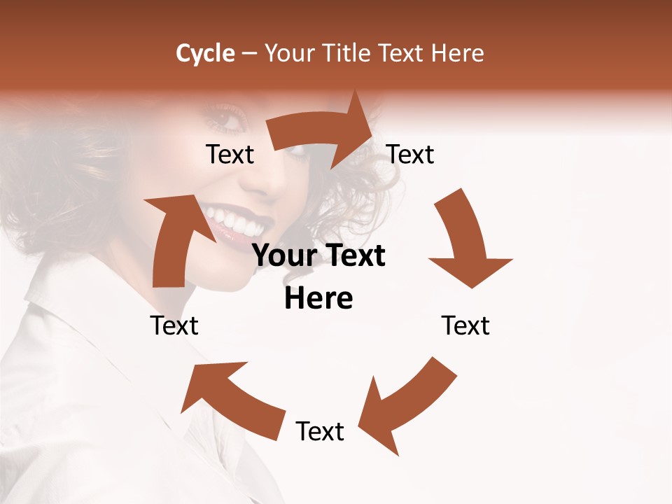 One Attractive Person PowerPoint Template