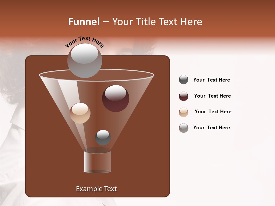 One Attractive Person PowerPoint Template