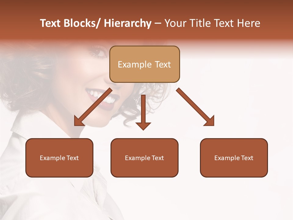 One Attractive Person PowerPoint Template