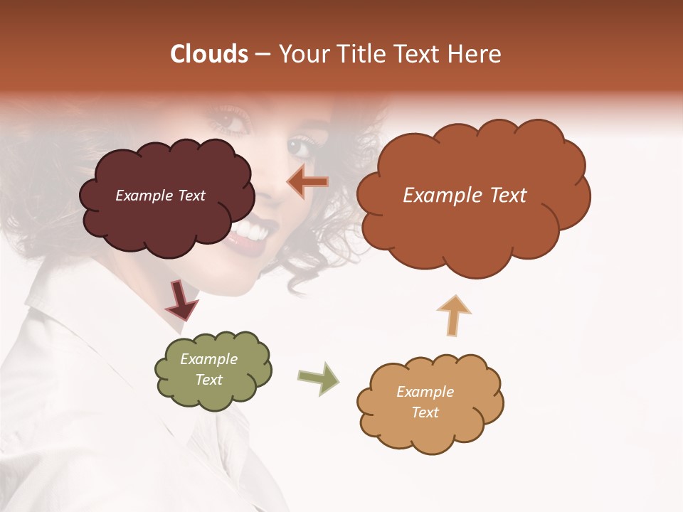 One Attractive Person PowerPoint Template