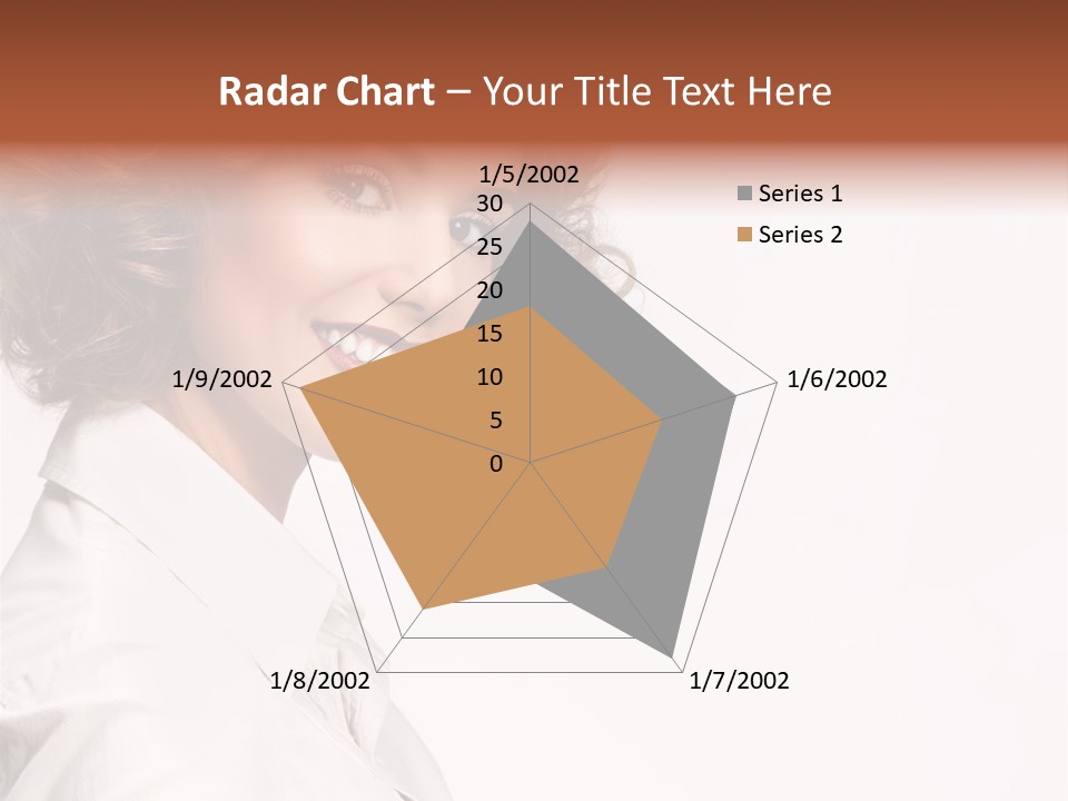 One Attractive Person PowerPoint Template