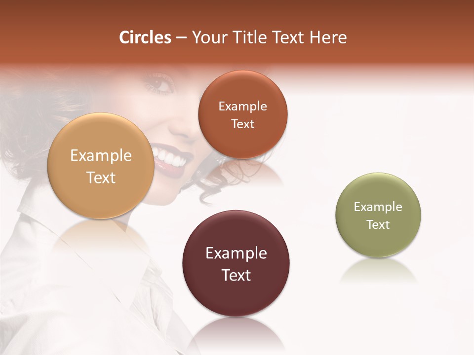 One Attractive Person PowerPoint Template