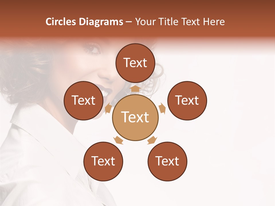 One Attractive Person PowerPoint Template