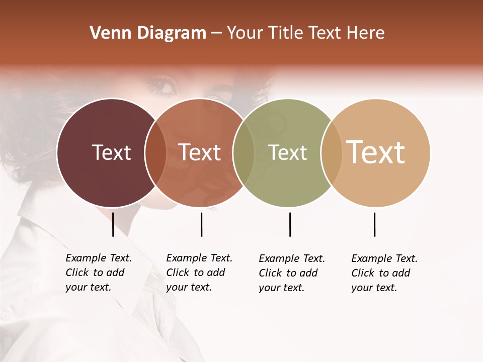 One Attractive Person PowerPoint Template