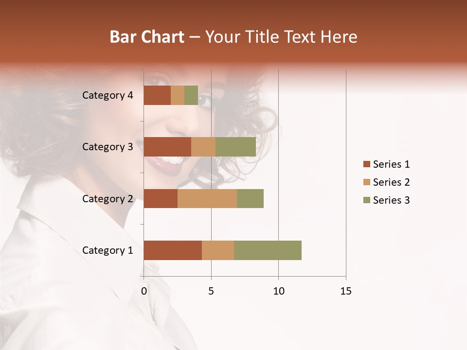 One Attractive Person PowerPoint Template
