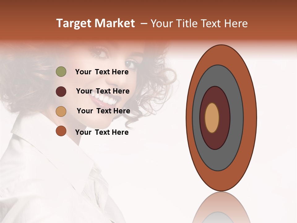 One Attractive Person PowerPoint Template