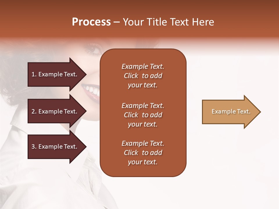 One Attractive Person PowerPoint Template