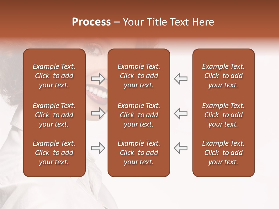 One Attractive Person PowerPoint Template