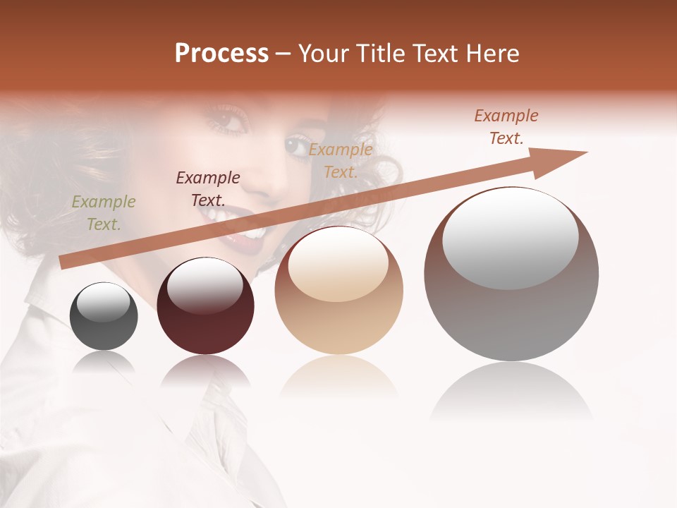 One Attractive Person PowerPoint Template