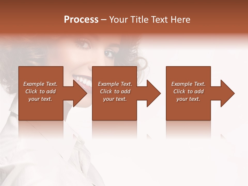 One Attractive Person PowerPoint Template