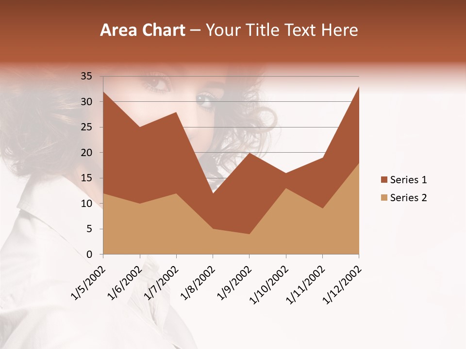 One Attractive Person PowerPoint Template