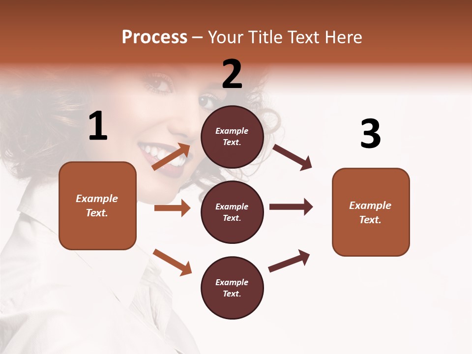 One Attractive Person PowerPoint Template