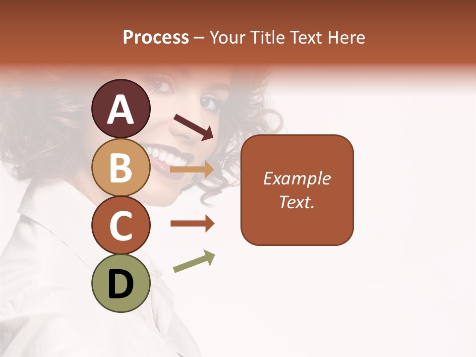 One Attractive Person PowerPoint Template