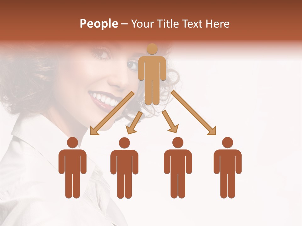 One Attractive Person PowerPoint Template