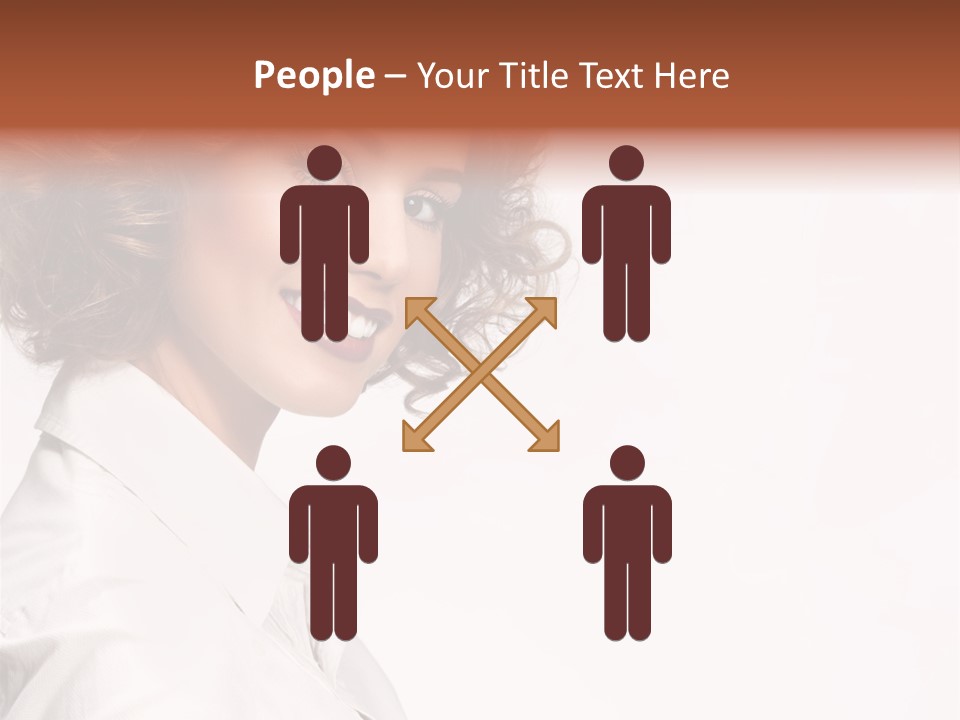 One Attractive Person PowerPoint Template