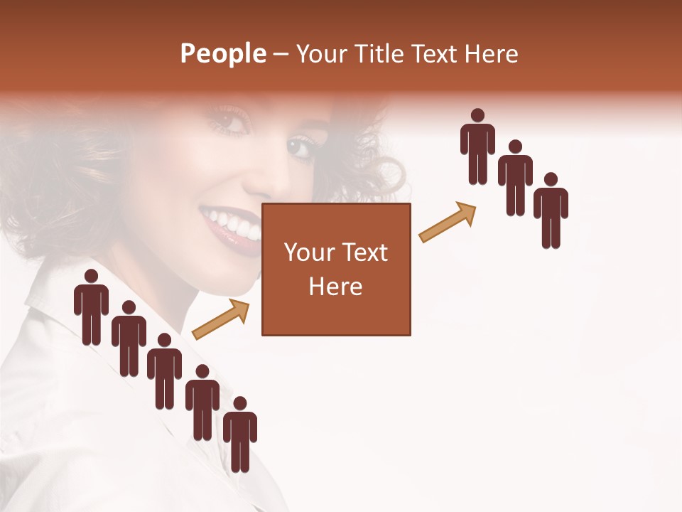 One Attractive Person PowerPoint Template