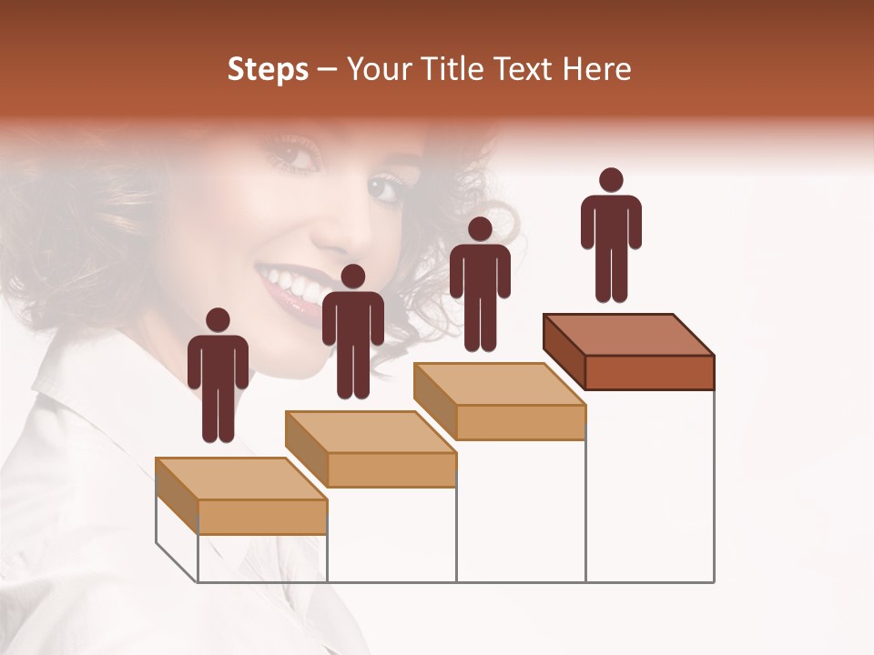 One Attractive Person PowerPoint Template
