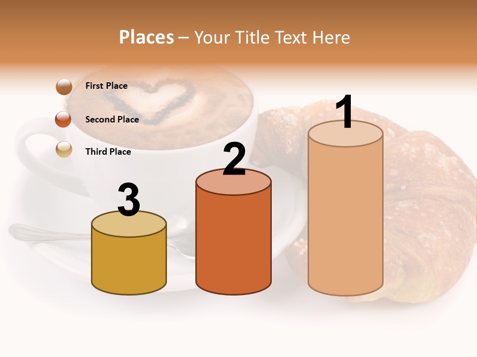 Bar Cappuccino Feed PowerPoint Template