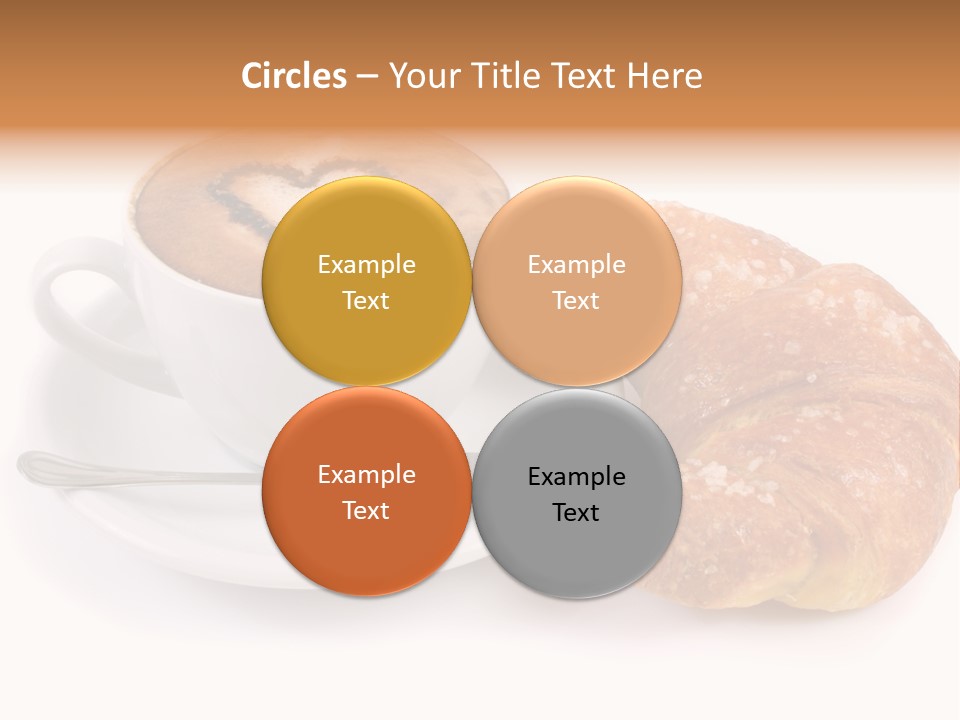 Bar Cappuccino Feed PowerPoint Template