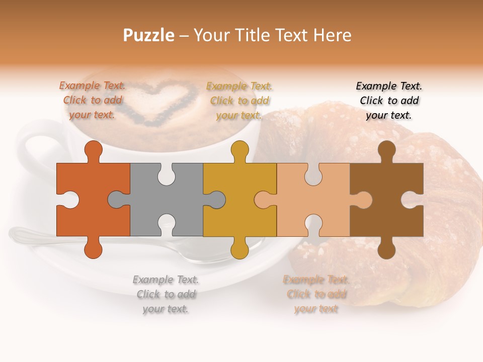 Bar Cappuccino Feed PowerPoint Template