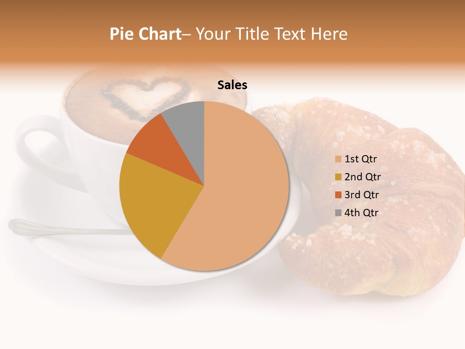 Bar Cappuccino Feed PowerPoint Template