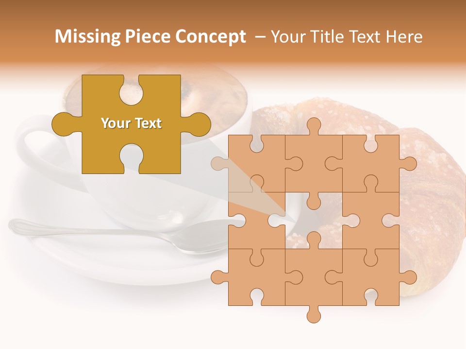 Bar Cappuccino Feed PowerPoint Template