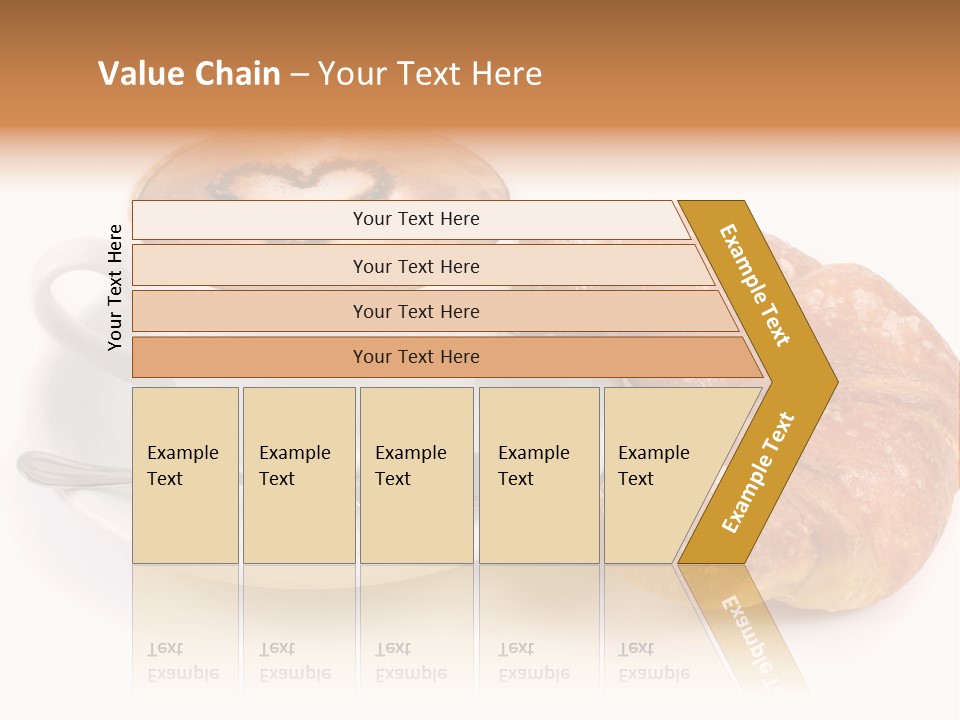 Bar Cappuccino Feed PowerPoint Template