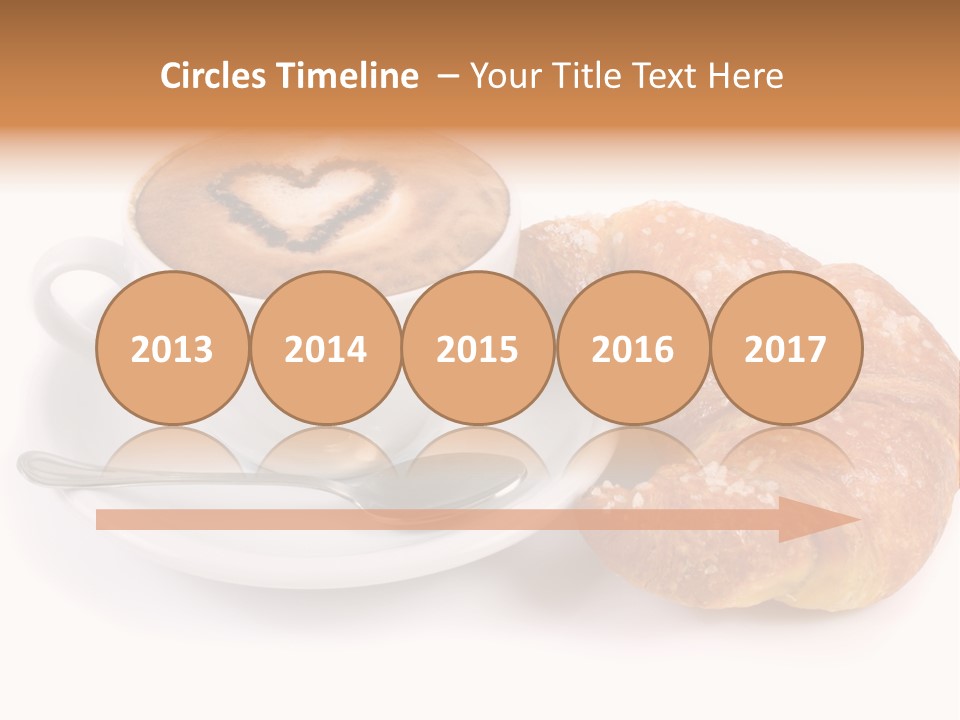 Bar Cappuccino Feed PowerPoint Template