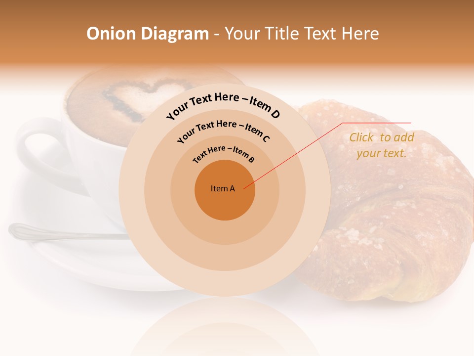 Bar Cappuccino Feed PowerPoint Template