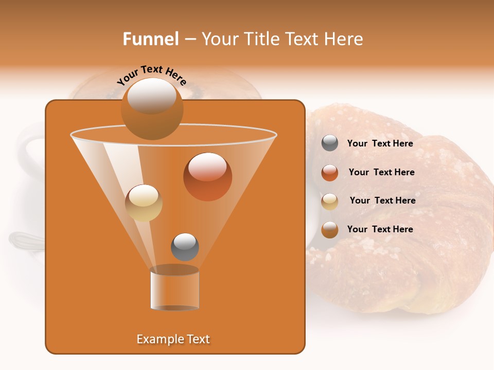 Bar Cappuccino Feed PowerPoint Template